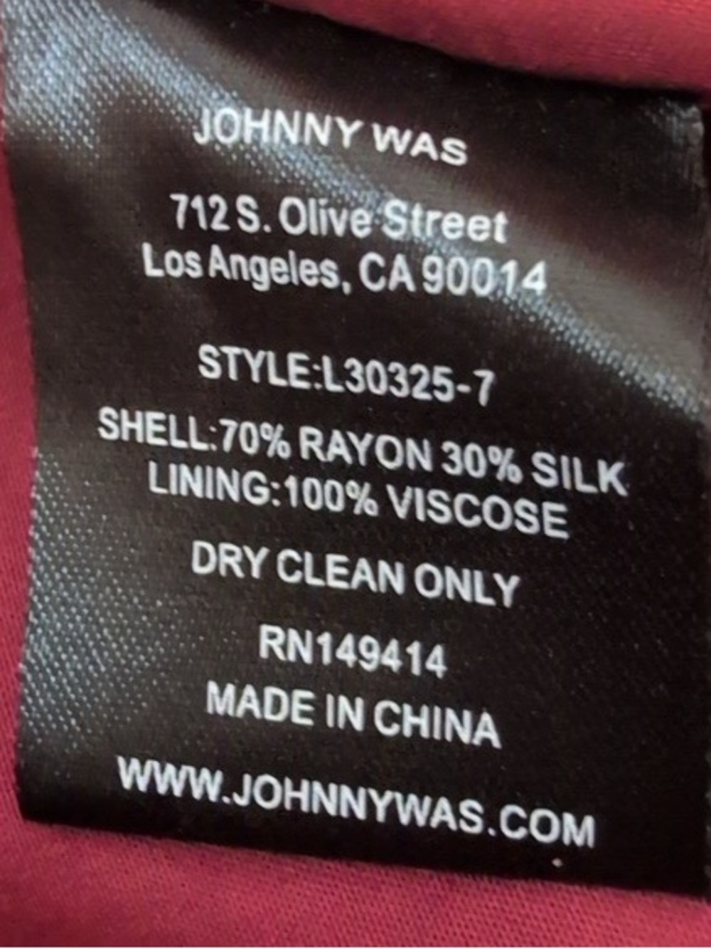NWT JOHNNY WAS Annamay
Placement Floral Print Silk Blend dress - Picture 6 of 6